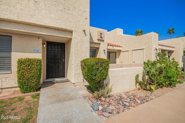 714 E Morningside Dr, Phoenix, AZ 85022 - view of exterior entry with stucco siding