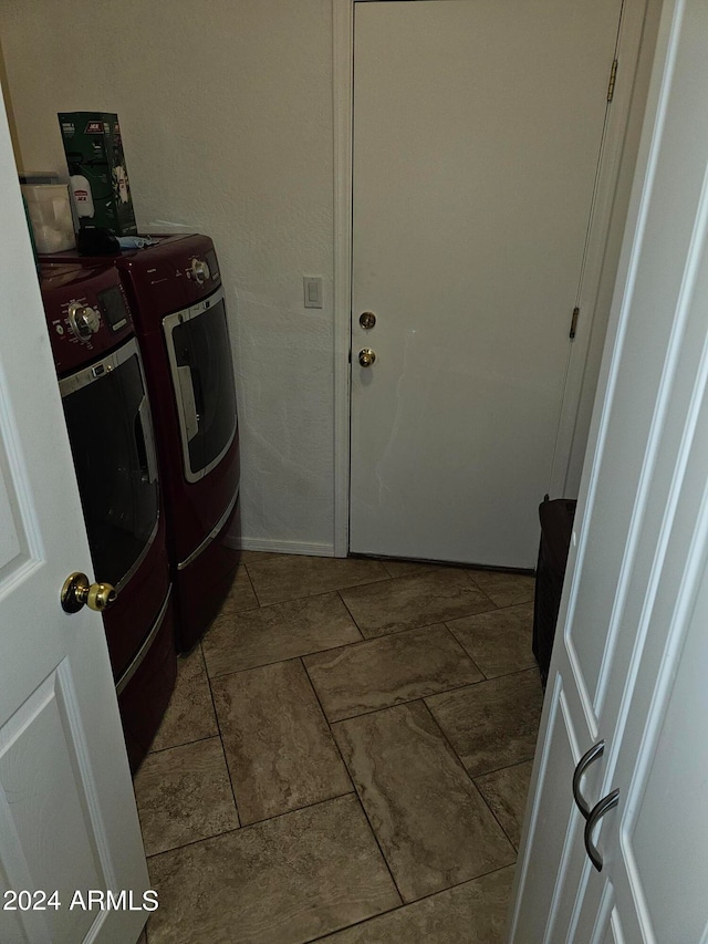 washroom featuring separate washer and dryer