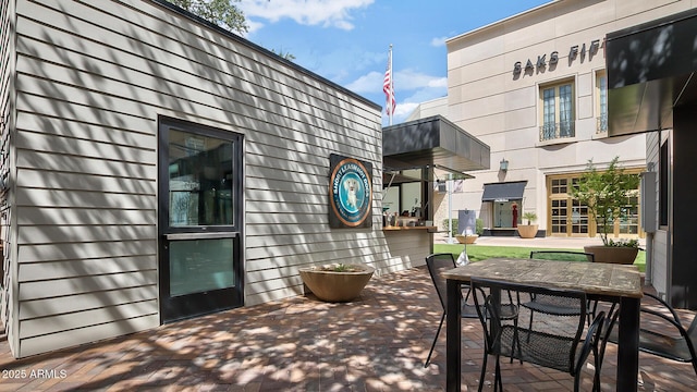 view of patio / terrace with outdoor dining area