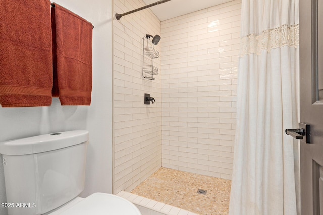 1235 N Sunnyvale Unit 113, Mesa, AZ 85205 - full bathroom with toilet and tiled shower