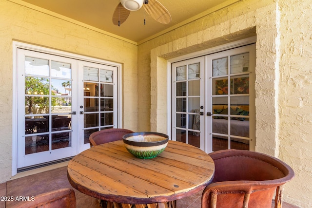 1235 N Sunnyvale Unit 113, Mesa, AZ 85205 - sunroom / solarium with french doors