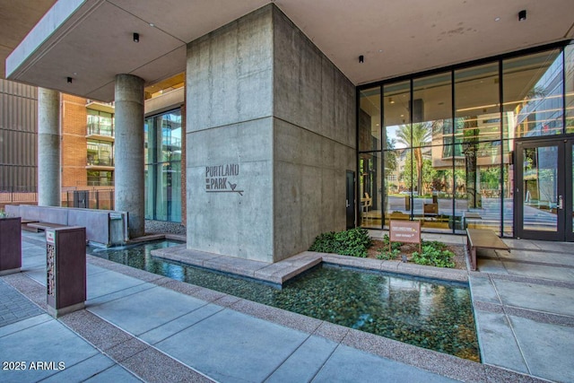 view of community lobby