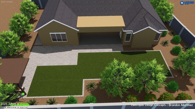 18618 E Mockingbird Dr, Queen Creek, AZ 85142 - aerial view of property and surrounding area