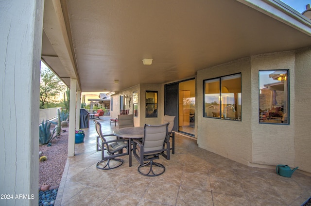 view of patio