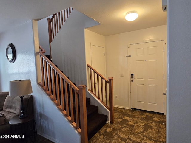 view of foyer entrance