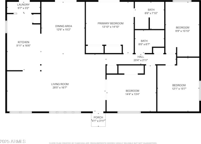8301 E Crestwood Way, Scottsdale, AZ 85250 - property floor plan