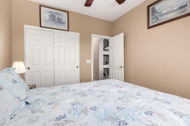 17005 S Coleman St, Phoenix, AZ 85045 - unfurnished bedroom with a closet and ceiling fan