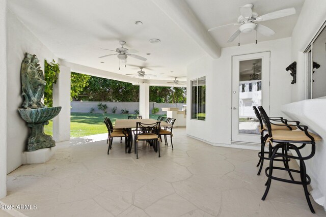 6467 E Sierra Vista Dr, Paradise Valley, AZ 85253 - view of sunroom / solarium