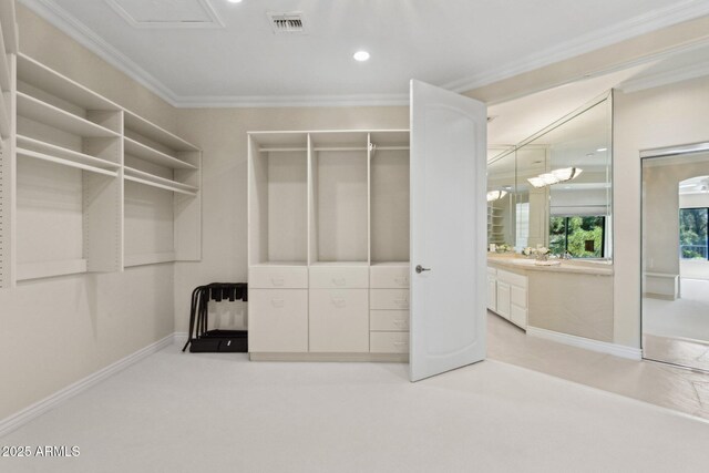 6467 E Sierra Vista Dr, Paradise Valley, AZ 85253 - spacious closet featuring visible vents