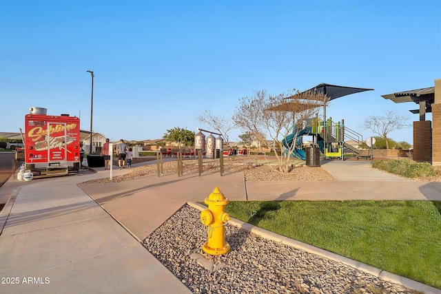 view of community play area