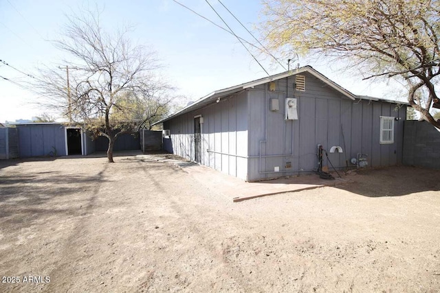 view of side of home