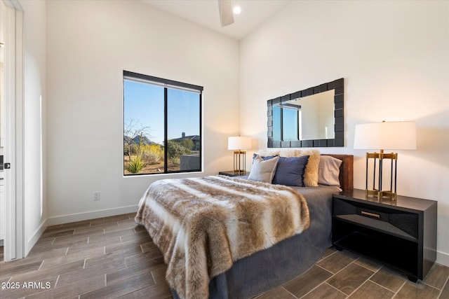 26690 N 119th St, Scottsdale, AZ 85262 - bedroom featuring baseboards and wood finish floors