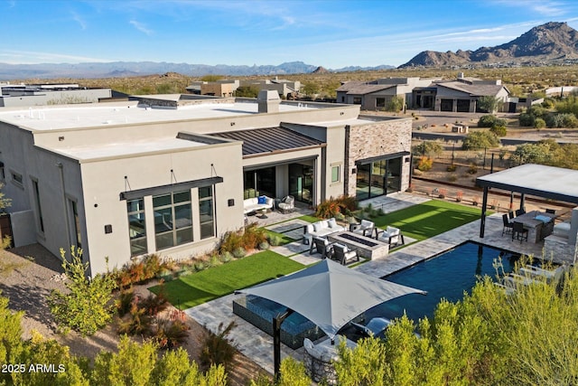 26690 N 119th St, Scottsdale, AZ 85262 - bird's eye view with a mountain view