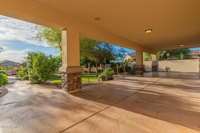 view of patio / terrace