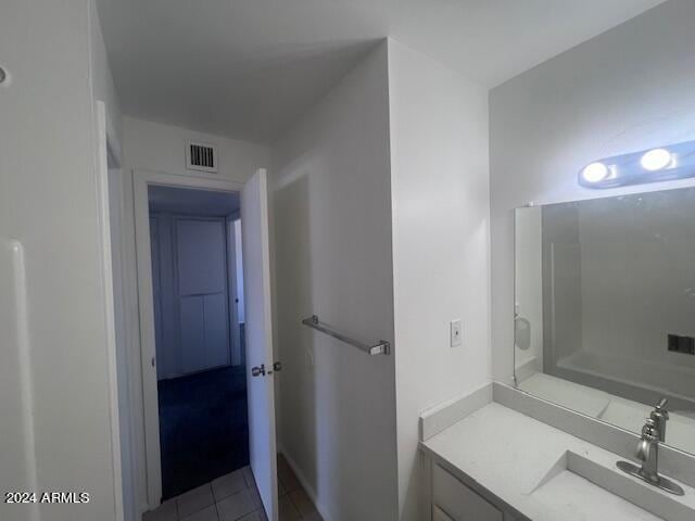 4332 W Ocotillo Rd Unit 206, Glendale, AZ 85301 - bathroom featuring tile patterned floors and vanity