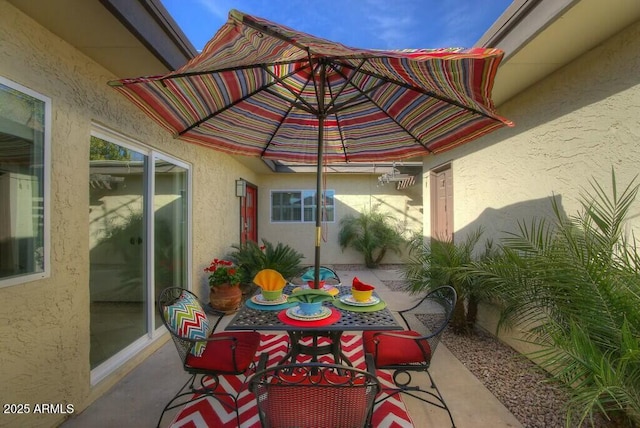 view of patio