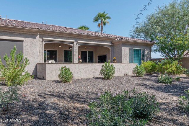 16917 W Sheridan St, Goodyear, AZ 85395 - back of property featuring stucco siding