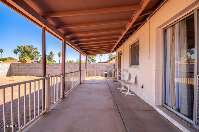 view of patio