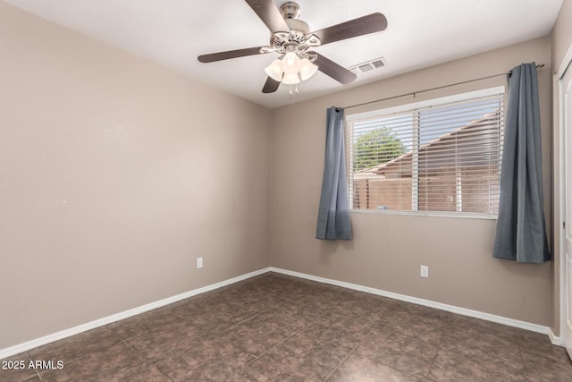 11352 E Dartmouth St, Mesa, AZ 85207 - empty room with ceiling fan and baseboards