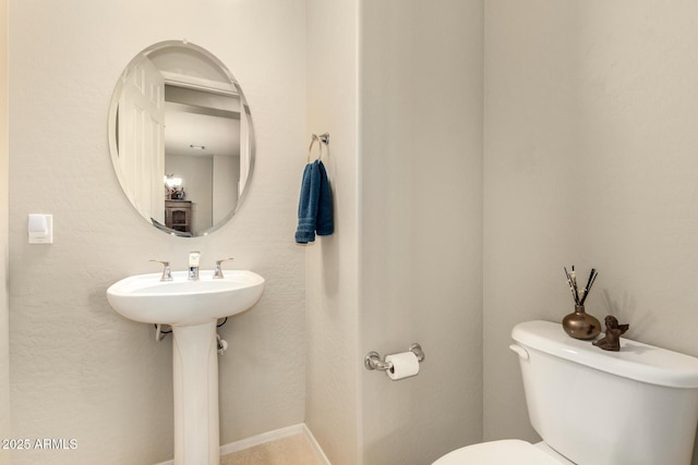 2554 E Honeysuckle Pl, Chandler, AZ 85286 - half bathroom with toilet