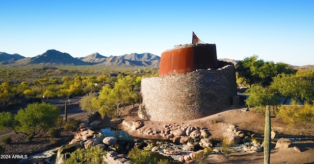 view of mountain feature