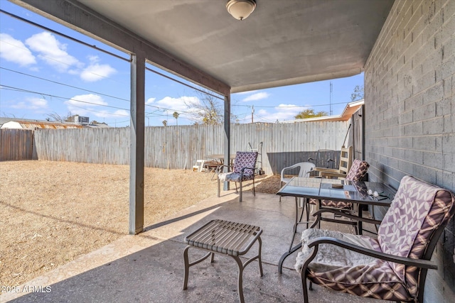 view of patio / terrace