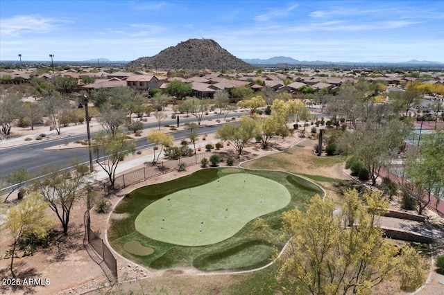 2145 N 88th St, Mesa, AZ 85207 - bird's eye view with a mountain view and a residential view