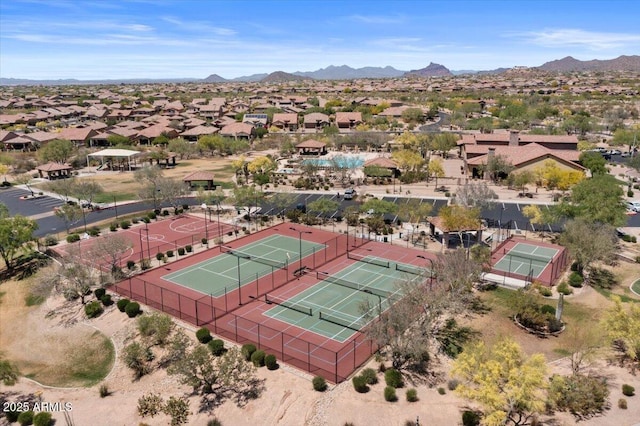 2145 N 88th St, Mesa, AZ 85207 - aerial view featuring a mountain view and a residential view