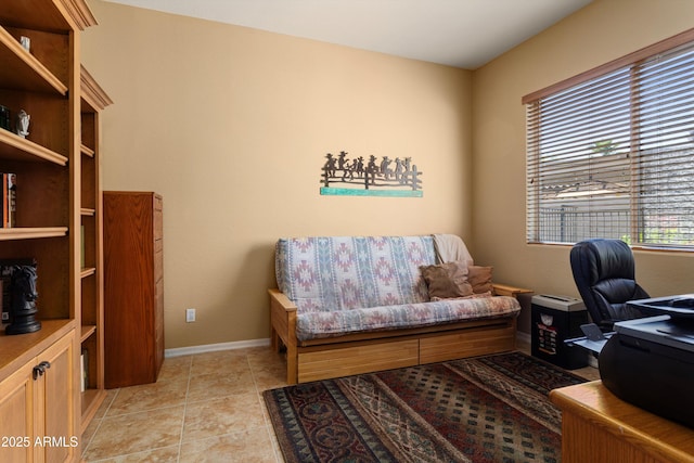 12976 W Plum Rd, Peoria, AZ 85383 - office with baseboards and light tile patterned flooring