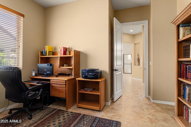 12976 W Plum Rd, Peoria, AZ 85383 - office space with light tile patterned floors and baseboards