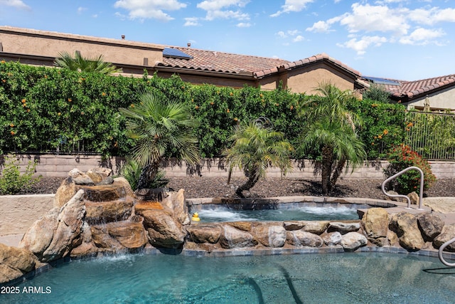 12976 W Plum Rd, Peoria, AZ 85383 - view of pool featuring fence