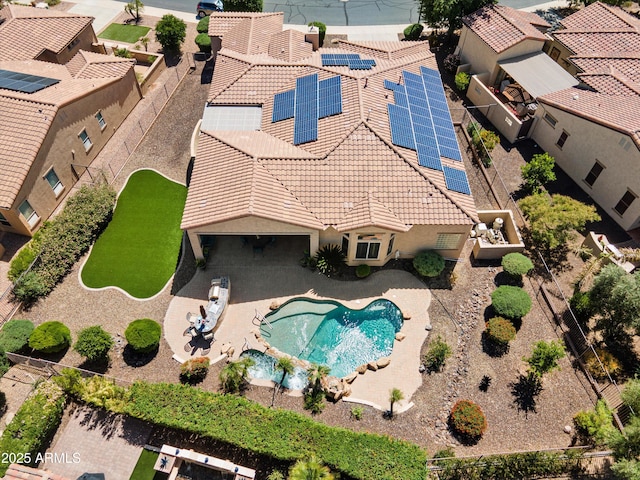 12976 W Plum Rd, Peoria, AZ 85383 - birds eye view of property with a residential view