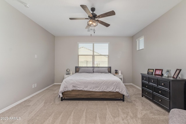 4514 W Hazel Ln, San Tan Valley, AZ 85144 - carpeted bedroom featuring baseboards and a ceiling fan