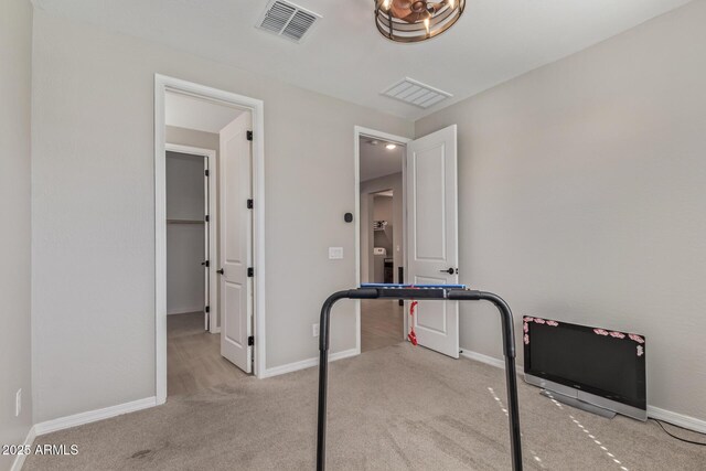 4514 W Hazel Ln, San Tan Valley, AZ 85144 - exercise room with carpet and baseboards