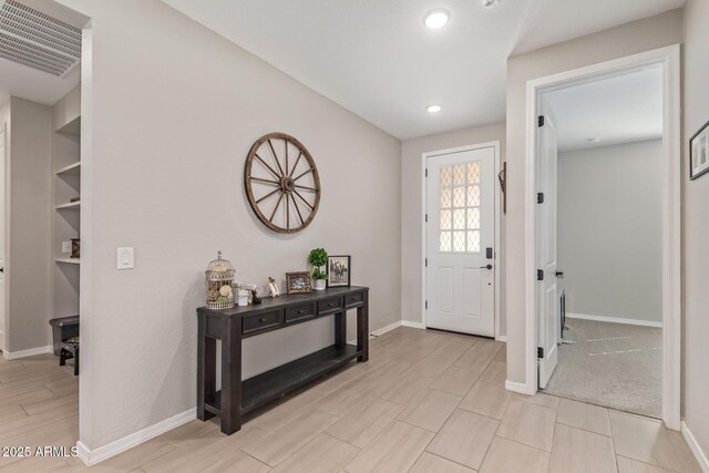 4514 W Hazel Ln, San Tan Valley, AZ 85144 - entryway featuring baseboards and recessed lighting