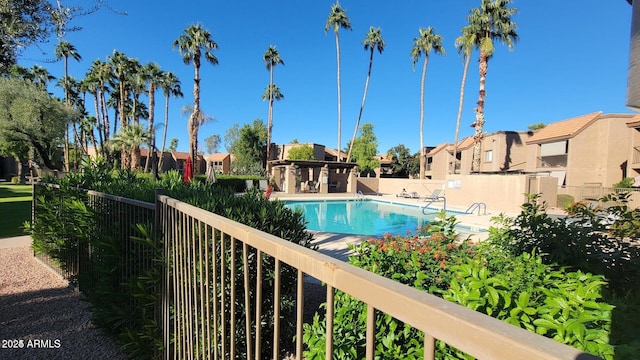 view of swimming pool