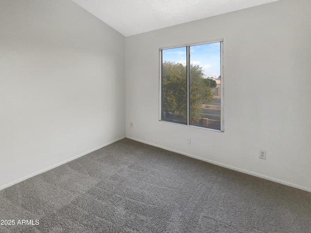 empty room featuring carpet floors