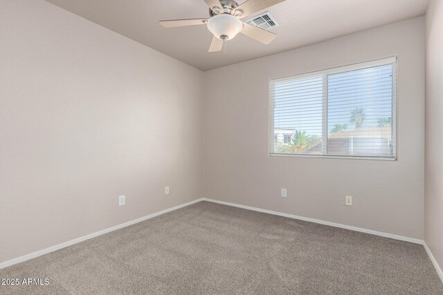 1918 E Megan St, Gilbert, AZ 85295 - empty room with carpet floors and ceiling fan