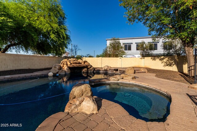 1918 E Megan St, Gilbert, AZ 85295 - view of pool featuring a fenced backyard
