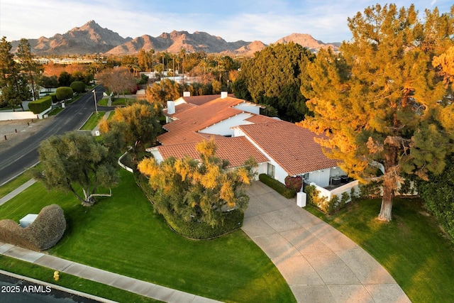 84 Biltmore Est, Phoenix, AZ 85016 - bird's eye view featuring a mountain view