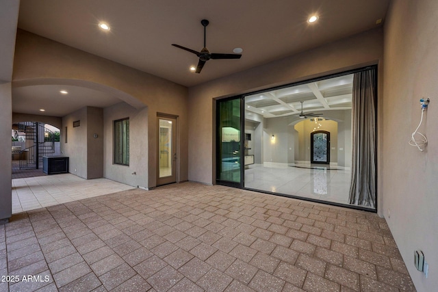 26204 S Washington St, Chandler, AZ 85249 - view of patio featuring ceiling fan