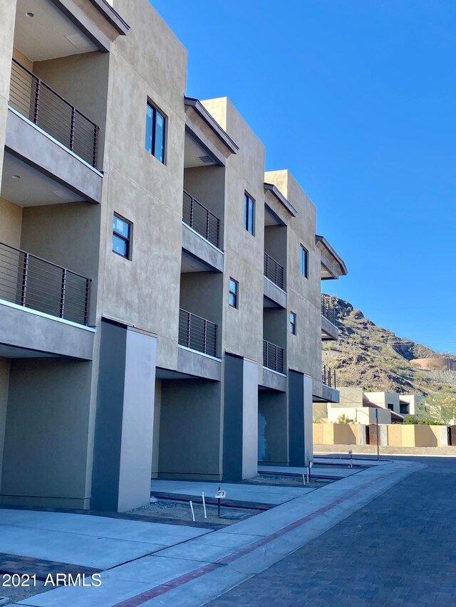 view of property with a mountain view