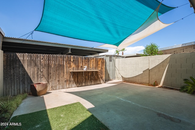 view of patio