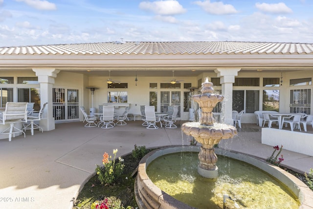 view of patio / terrace with outdoor dining area