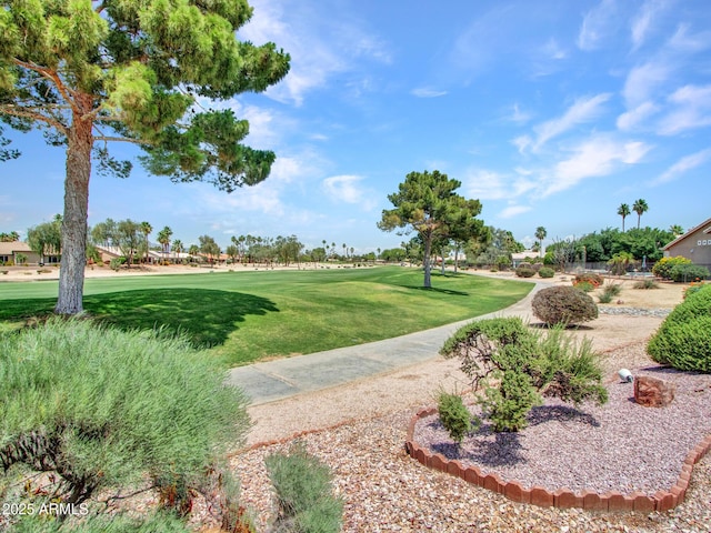 15377 W Catalina Ct, Goodyear, AZ 85395 - view of home's community with a lawn and golf course view