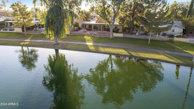 view of water feature