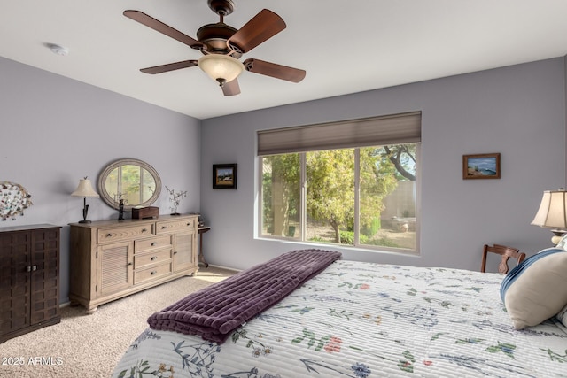 5083 W Buckskin Dr, Eloy, AZ 85131 - carpeted bedroom featuring ceiling fan