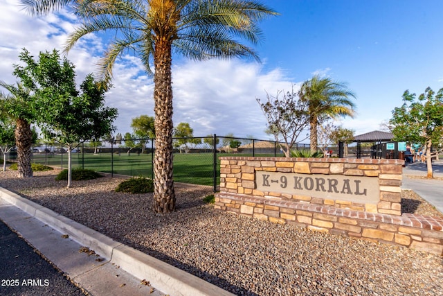 5083 W Buckskin Dr, Eloy, AZ 85131 - community sign featuring fence