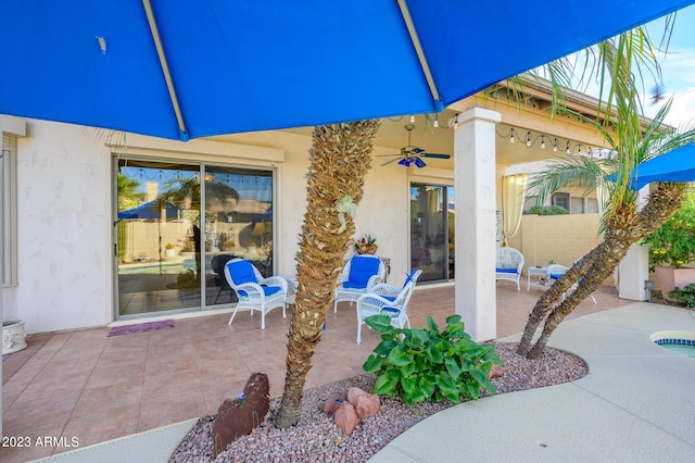 316 W Anderson Ave, Phoenix, AZ 85023 - view of patio featuring ceiling fan