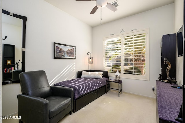316 W Anderson Ave, Phoenix, AZ 85023 - carpeted bedroom with baseboards and ceiling fan